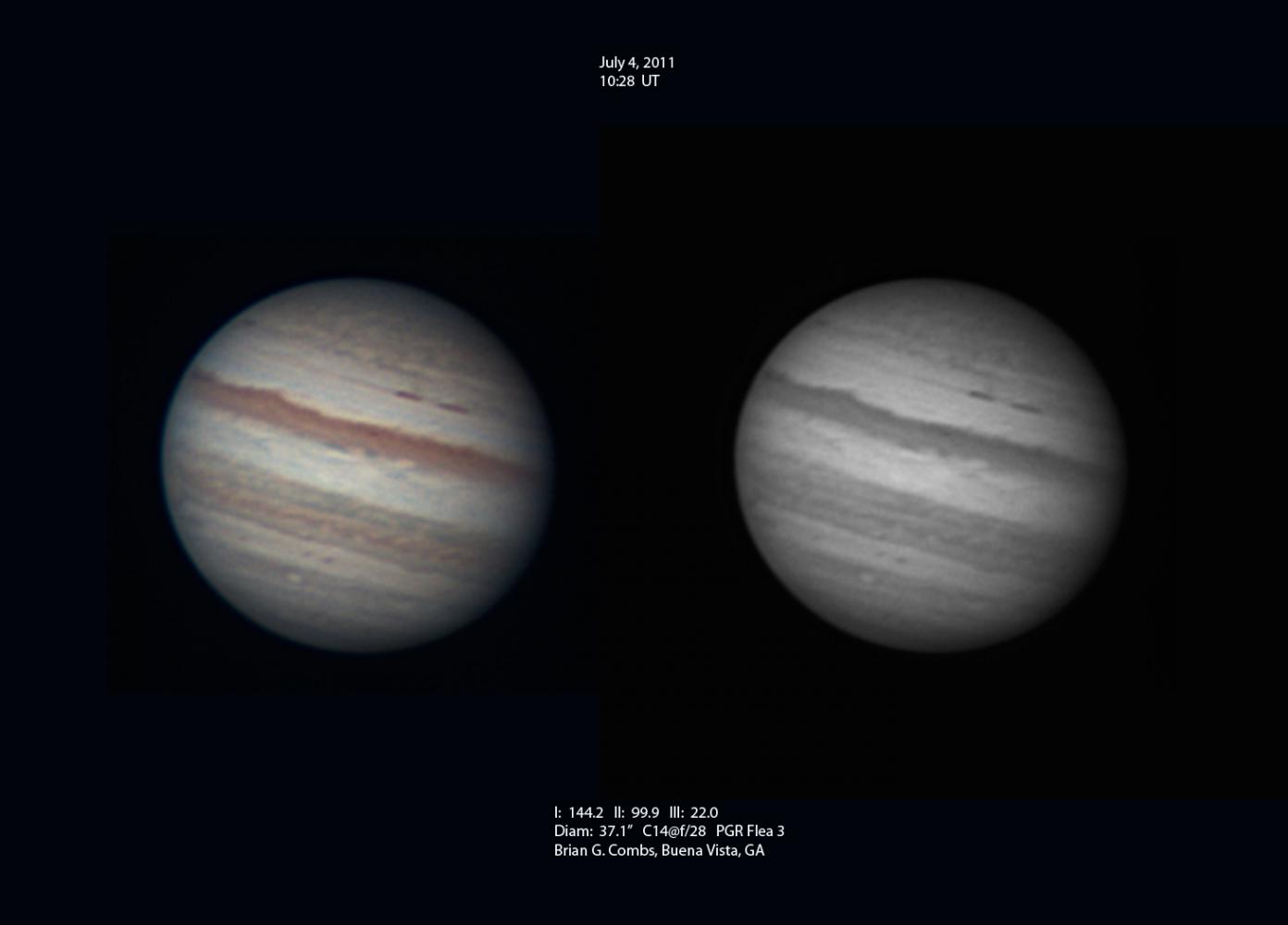 Jupiter - July 4, 2011