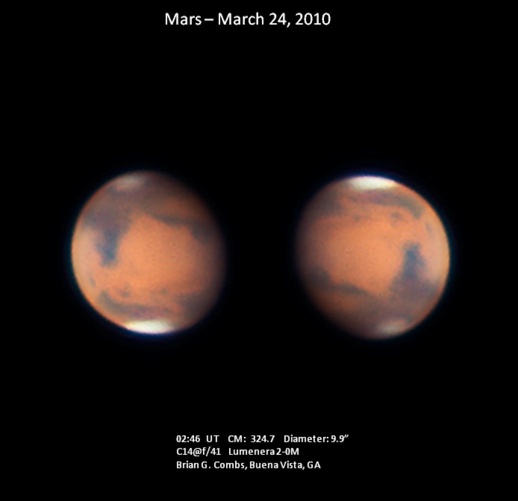 Mars - March 24, 2010
