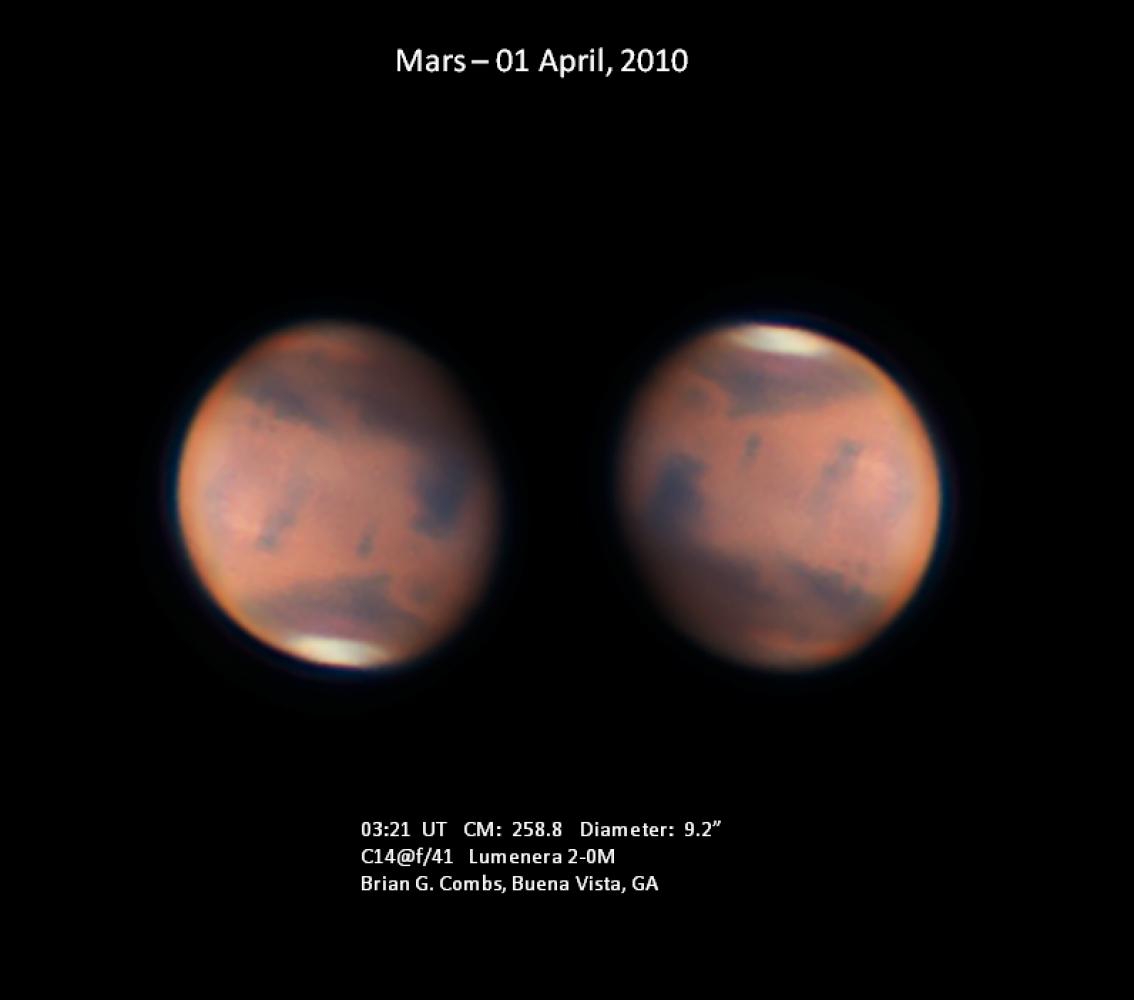 Mars - April 1, 2010