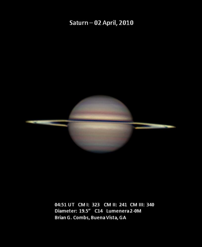 Saturn - April 2, 2010