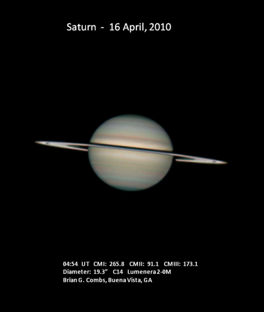 Saturn - April 16, 2010