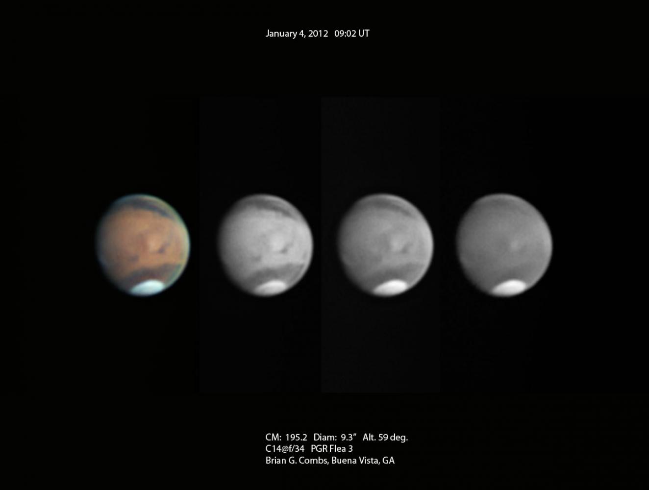 Mars-January 4, 2012