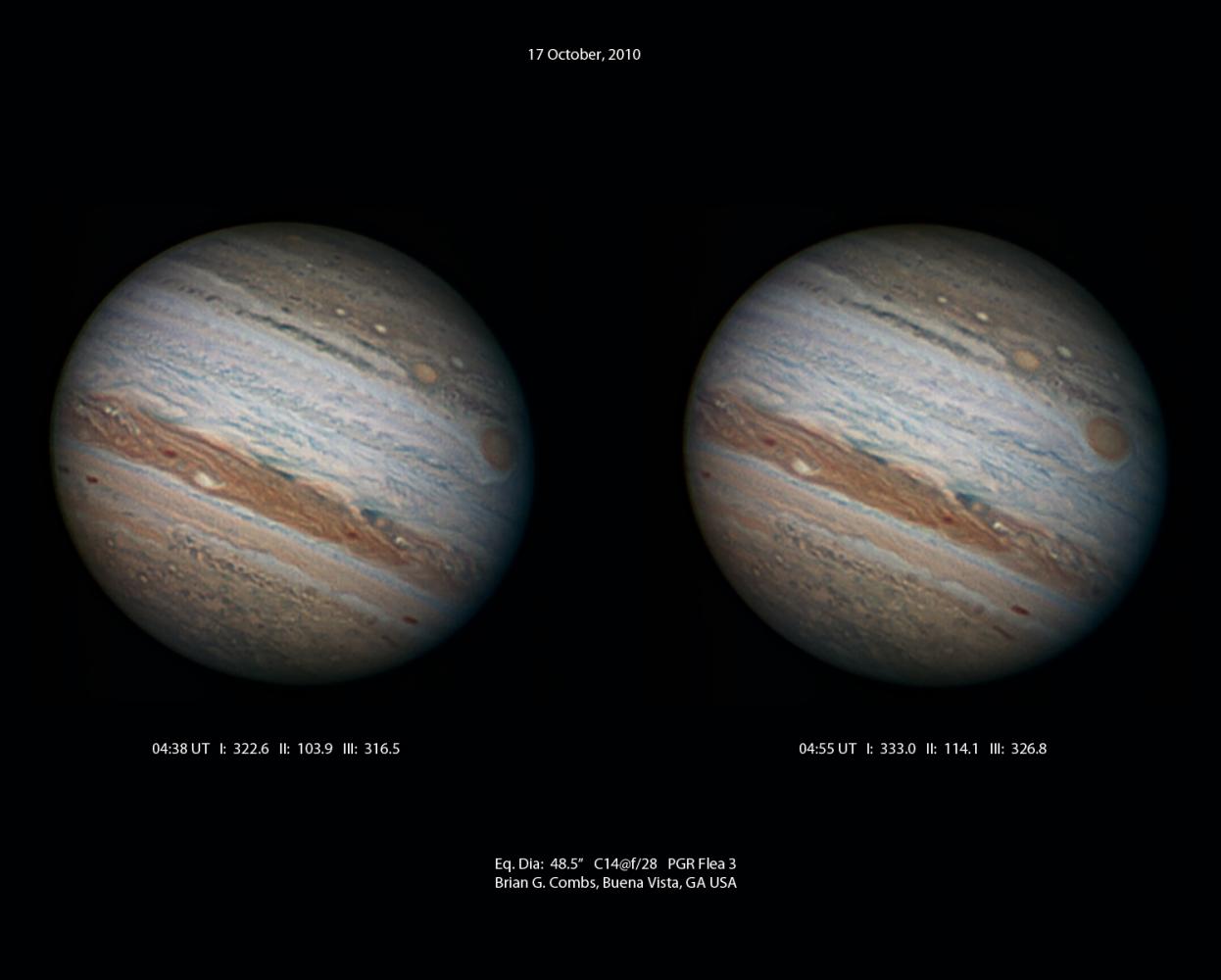 Jupiter - October 17, 2010